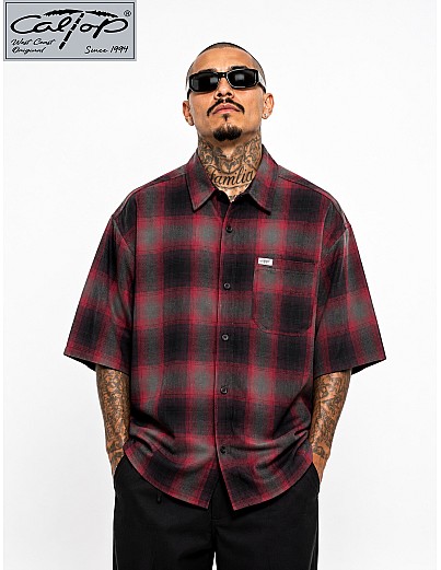 2000 S/S Plaid Color Base : Red-Black